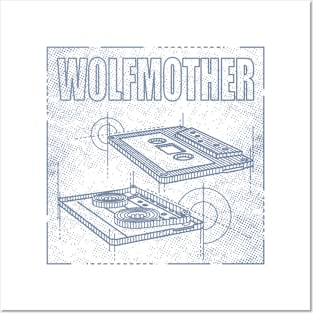 Wolfmother - Technical Drawing Posters and Art